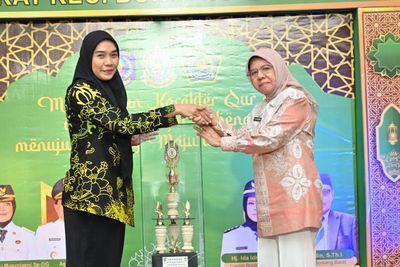 Kelurahan Belimbing Pertahankan Gelar Juara Umum MTQ ke-16 Bontang Barat
