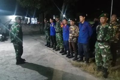 Koramil 1406-04 Belawa Gelar Patroli Bareng PPM dan Warga, Jaga Kondusifitas Wajo