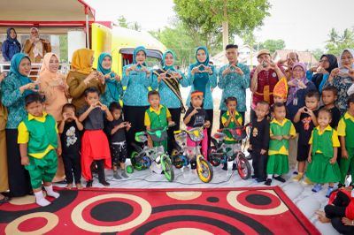 Desa TAPIS di Tulang Bawang Jadi Contoh Sinergi PKK dan Pemerintah Dalam Penurunan Stunting
