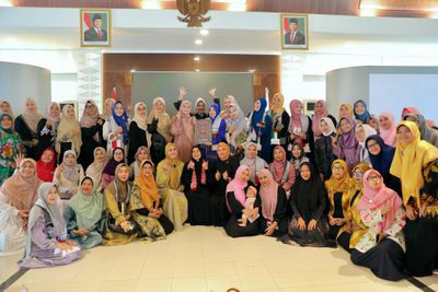 Kajian Kisah Inspiratif oleh BKOW, DWP, Yayasan IKPAH Berhasil Himpun Dana untuk Palestina dan Pesantren Tuna Netra