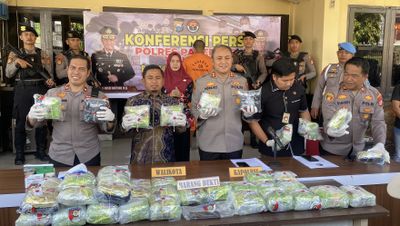 Polres Parepare Bongkar Jaringan Narkoba Lintas Daerah, 43 Kilogram Sabu Disita