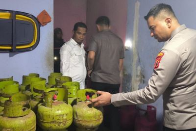 Polisi Gerebek Rumah Pengoplosan LPG Subsidi di Gowa, Ratusan Tabung Diamankan