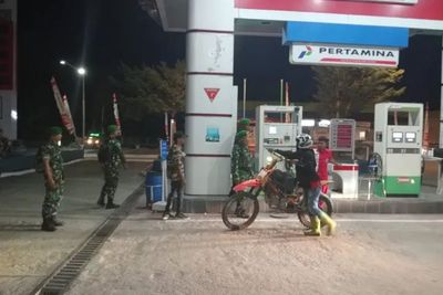 Koramil 1406-05 Majauleng Gelar Patroli Gabungan demi Jaga Kamtibmas di Wajo