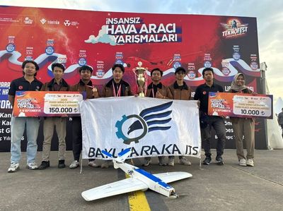 Bikin Bangga! ITS Raih Juara 3 Kategori Fixed Wing pada Ajang Teknofest 2025 di Turki