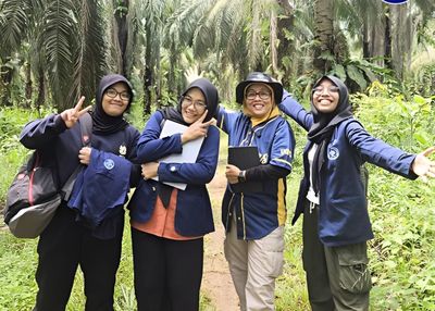 TrunkTone, Inovasi Mahasiswa IPB Sulap Limbah Sawit Jadi Peredam Akustik Ramah Lingkungan
