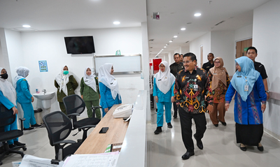 Sekaprov Sumut Minta RS Haji Medan Sukseskan Layanan Berobat Gratis Hanya Pakai KTP