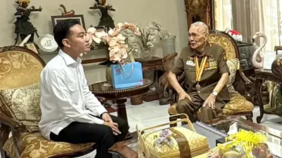 Wapres Gibran Rakabuming Raka Kunjungi Try Sutrisno, Bahas Pembangunan dan Masalah Kontemporer