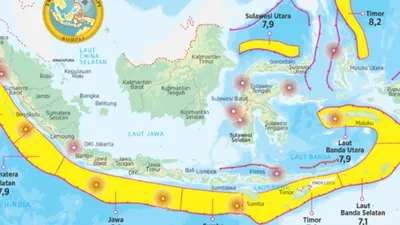 BMKG Peringatkan Risiko Gempa Besar di Dua Zona Megathrust Indonesia