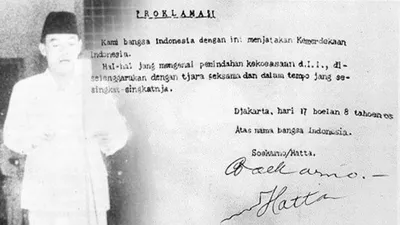 Kisah Menarik di Balik Teks Proklamasi Kemerdekaan Indonesia