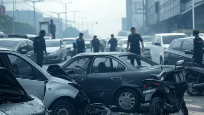 Warga China Bawa Kabur Mobil Dinas Polisi Setelah Kecelakaan di Senen