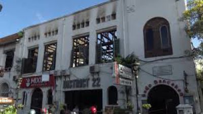 Kebakaran Memusnahkan Bangunan Cagar Budaya di Kota Lama Semarang