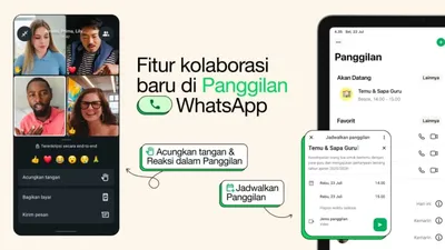 WhatsApp Hadirkan Fitur Baru untuk Telepon Grup yang Lebih Menarik