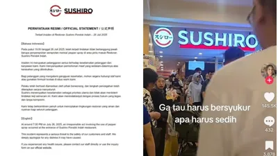 Insiden Penyemprotan Pepper Spray Guncang Restoran Sushi di Jakarta