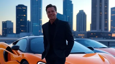 Brad Pitt Mengemudikan Mobil Super McLaren, Dampak di Dunia Otomotif