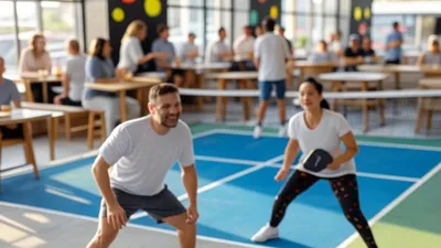 Pickleball Cafes, Tren Baru yang Menggoda di Kota Besar