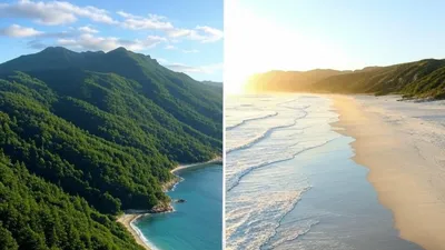 Menemukan Ketenangan: Dara Gunung atau Pesona Pantai?