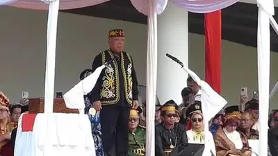 Pakaian Adat dan Semangat Kebangsaan di IKN Saat HUT RI ke-80