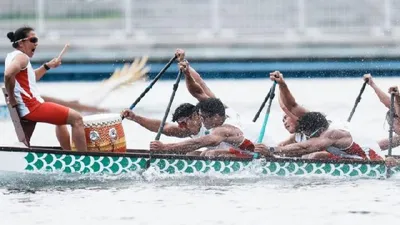 Tim Perahu Naga Indonesia Raih Medali di The World Games 2025
