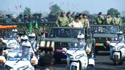 Prabowo Subianto: Pemimpin Militer Harus Berada di Garis Depan