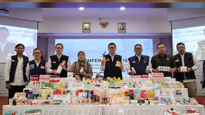 BPOM RI Umumkan Daftar Kosmetik Berbahaya Per April-Juni 2025