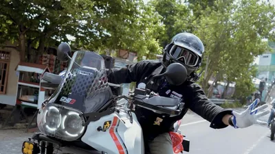 Kecelakaan Desta Mahendra saat Touring di Lombok, Video Viral di Media Sosial
