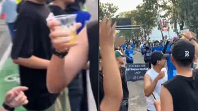 Komunitas Freerunners Bandung Minta Maaf atas Insiden Pembagian Bir di Pocari Sweat Run 2025