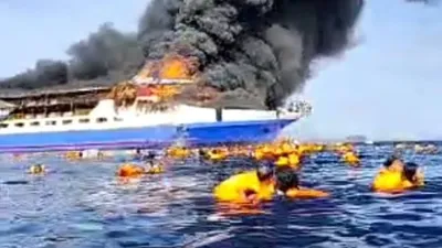 Kebakaran KM Barcelona V di Minahasa Utara: Lima Korban Tewas, Identifikasi Masih Berlanjut
