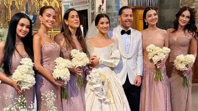 Pernikahan Millane Fernandez dan Max Kordek di Italia: Momen Spesial Bersama Sahabat