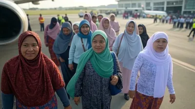 Jamaah Haji Depok Mengalami Momen Mencekam Saat Penerbangan Darurat
