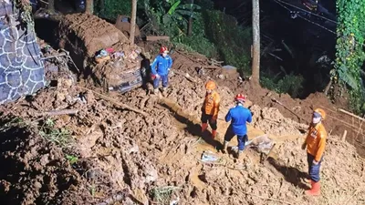 Longsor di Puncak, Tiga Tewas dan Satu Hilang