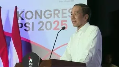 Kongres Perdana PSI: Joko Widodo Perkenalkan Partai Super Tbk