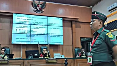 Kopda Bazarsah Terancam Hukuman Mati Usai Penembakan Tiga Polisi di Lampung