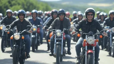 Keceriaan Komunitas Touring Motor Antik: Lebih dari Sekadar Hobi