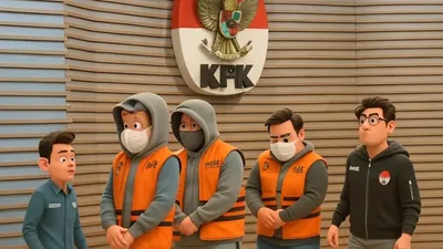 KPK Rencanakan Larangan Penutupan Wajah Tersangka Korupsi, DPR RI Beri Kritikan