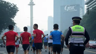 Warga Jakarta Harus Siap, 32 Ruas Jalan Ditutup untuk Jakarta International Marathon 2025