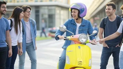 Vespa: Kendaraan Ikonik untuk Mahasiswa yang Berkomunitas