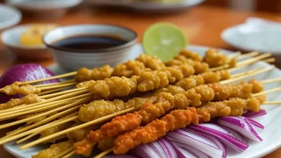 Kelezatan Sate Kambing di Hari Idul Adha