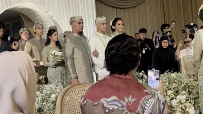 Momen Bersejarah di Pernikahan Al Ghazali: Ahmad Dhani dan Irwan Mussry Menunjukkan Kedewasaan