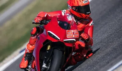 Marc Marquez Sebut Ducati Kalah Cepat Dibanding Motor Honda Johann Zarco di Le Mans
