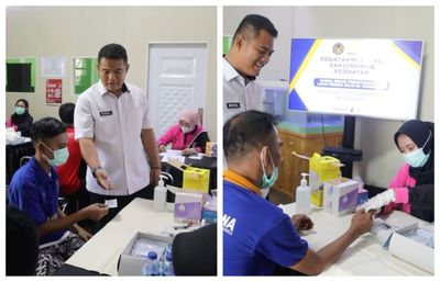 Sasar 413 Warga Binaan, Dinkes Kota Tangerang Berikan Layanan Mobile VCT di Lapas Pemuda