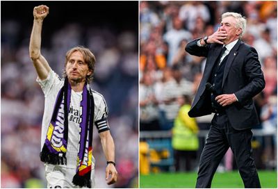Perpisahan Penuh Haru Ancelotti dan Modric dengan Real Madrid