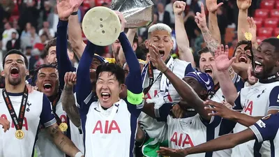 Son Heung Min Menangis Bahagia Jadi Legenda Usai Tottenham Kalahkan MU dan Juara Liga Europa!