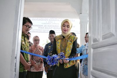 Satuan Pelayanan Pemenuhan Gizi di Lampung Utara Diresmikan
