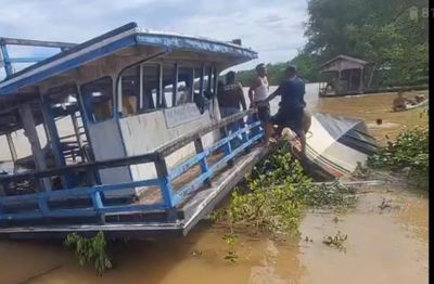 Speedboat Malinau Expres Alami Kebocoran dan Terbalik, Seluruh Penumpang Selamat