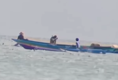 Dugaan Bom Ikan di Buton Tengah Tertangkap Kamera