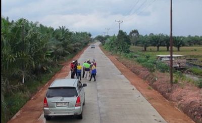 Jalan Brabasan–Wiralaga di Mesuji Lampung Selesai Dikerjakan, Warga Kini Mudah Angkut Hasil Panen