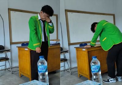 Deg-degan Berbuah Haru, Mahasiswa Ini Lulus Sidang Skripsi Usai Dua Kali Gagal