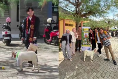 Viral! Usai Sidang Skripsi, Mahasiswa Sumenep Malah Dapat Hadiah Kambing dan Anak Ayam