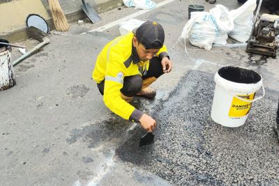 Flyover Pancoran Diperbaiki Setelah Dikeluhkan Pengendara