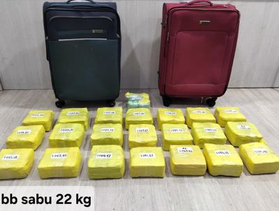 Polda Metro Ciduk WN Pakistan Pembawa Narkoba, Puluhan Kilogram Sabu Disita di Hotel